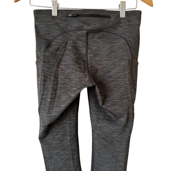 Lululemon Speed Up Tight *Full-On Luxtreme Brushed 23” Heathered Black - Picture 11 of 14